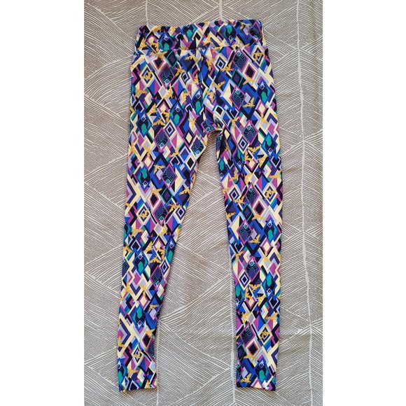 LuLaRoe Maleficent Disney Leggings ONE SIZE (2-10) - Picture 4 of 4